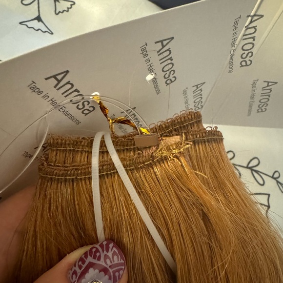 Human hair halo fishwire flip in hair extensions - Picture 6 of 6